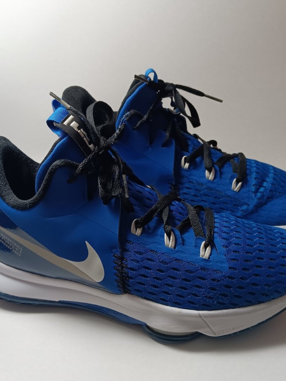 Nike Le Bron  witness 5 game royal blue white basketball shoes CQ9380-400 men